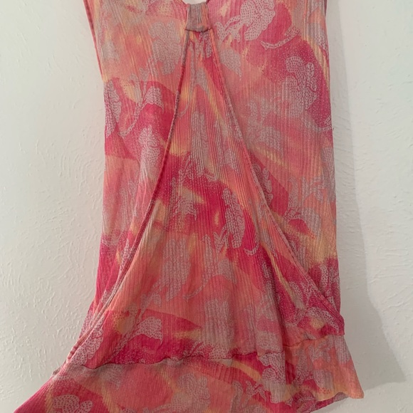 Free People flowy pink tank - Picture 6 of 11